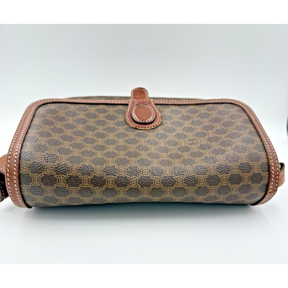 Authentic Vintage Celine Macadam Canvas Shoulder Bag + COA - Picture 6 of 16